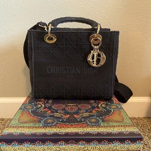 Medium Lady D- Lite bag by Christian Dior